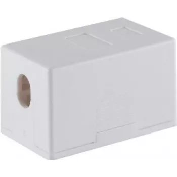 Network Adapter ShiverPeaks 08-10115 keystone connection box, white