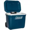 Coleman 50QT Xtreme Wheeled Cooler, Blue, Plastic, polyurethane (PU), Black, 47 l, 113 kg