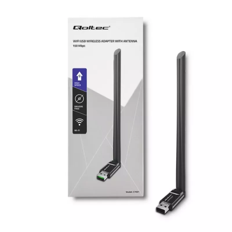 Network Card Qoltec 57001 WLAN 150 Mbit/s