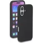 Protective Soft-Touch Silicone Case DELOCK for iPhone 16 — Black