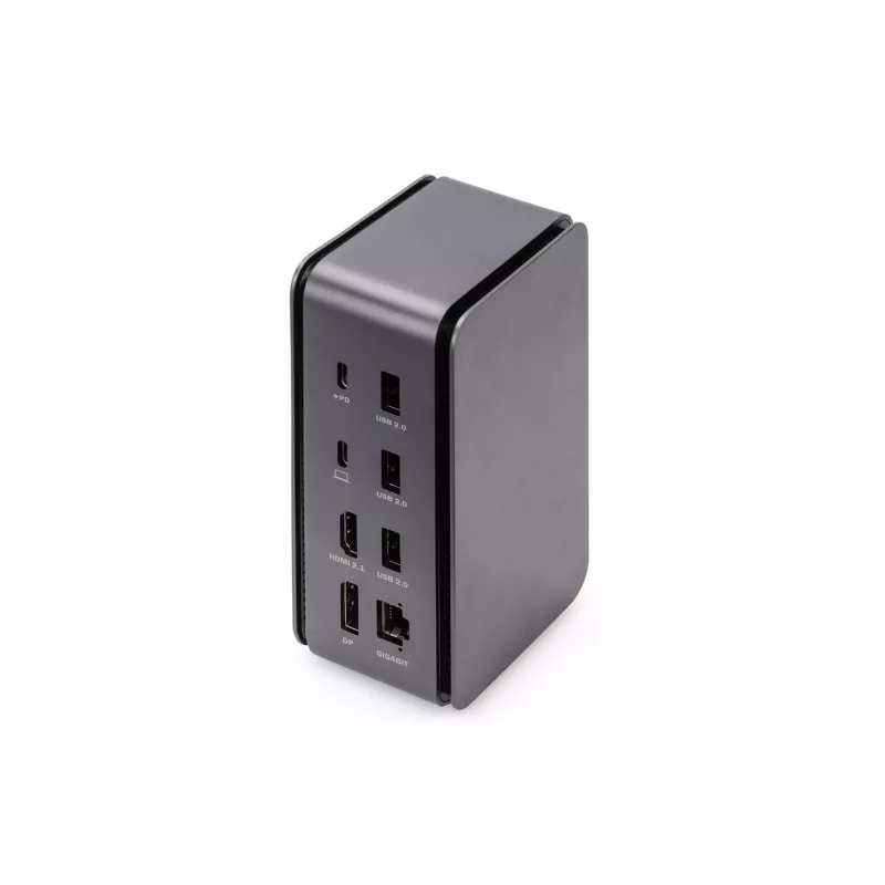 USB4 Docking Station Digitus DA-70897 8K USB Type-C 100W Power Delivery