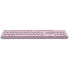 Wireless Keyboard CANYON HKB-W01 — compact pink layout, UK/US keycaps