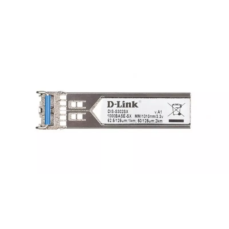 D-Link 1-port Mini-GBIC SFP to 1000BaseSX Industrial Transceiver