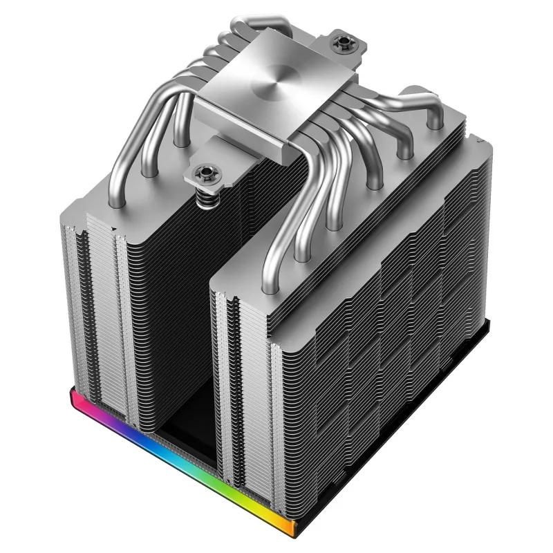 CPU Air Cooler DeepCool AK620 Digital SE, dual-tower, 6x Ø6mm heat pipes, 2x 120mm PWM fans, RGB, height 161 mm
