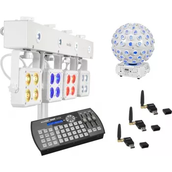LED light set EUROLITE KLS-180 ws B-40 ws QuickDMX Easy Show