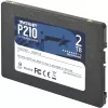 2.5 inch SATA III SSD PATRIOT P210 2 TB — 500 MB/s read, 400 MB/s write, 7 mm