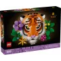 Construction toy LEGO Art Fauna Collection Tiger set 31217 - buildable tiger model