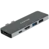 Canyon DS-5 USB 2.0 Type-C Grey SD Card Reader 60 Hz