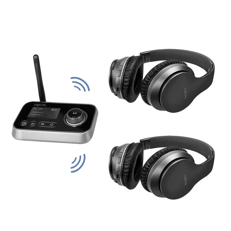 LogiLink BT0062 Bluetooth Audio Transmitter/receiver BT 5.0 10 M Range