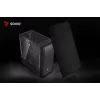 PC Case SAVIO Noctis Flow — Cube Mini‑ITX/Micro‑ATX/ATX, 3x120mm front, 1x120mm rear, 2x3.5 inch + 3x2.5 inch bays, tempered glass