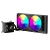 Gamemax CPU Liquid Cooler | GLACIER 240 LCD BK | Intel, AMD