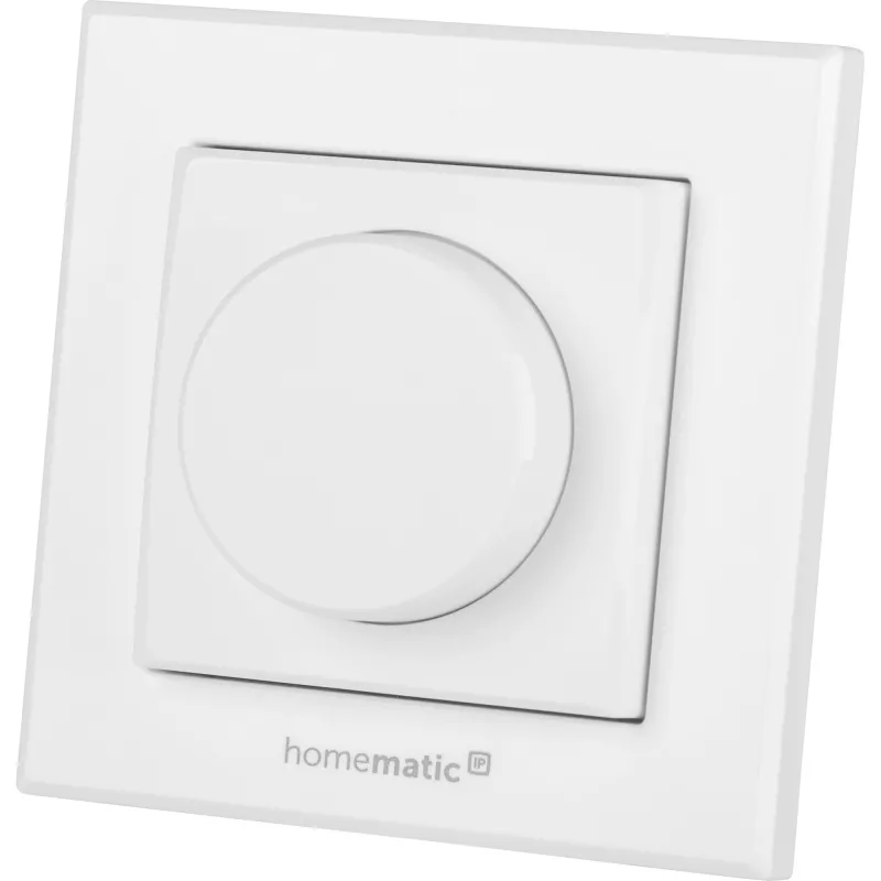Light switch Homematic IP HMIP-WRCR Rotary White 55x55x27 mm