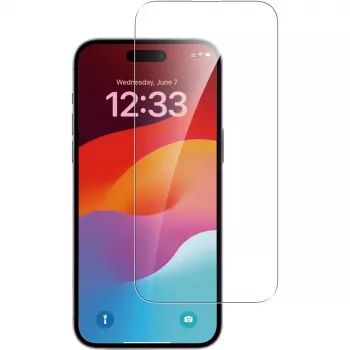 Screen Protector 4smarts 540595 for Apple iPhone 15 Bulletproof Tempered Glass