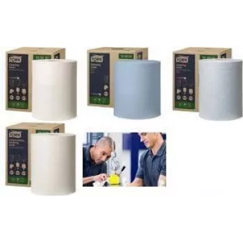 Cleaning wipes Tork 90537 Durable white, single-pack, universal cleaning