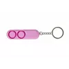 Personal alarm GUARD YC-001-PI 130 dB pink compact safety device, LR41 batteries, 200 m range
