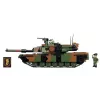 Construction set Cobi M1A2 SEPV3 Abrams model with 1,065 bricks