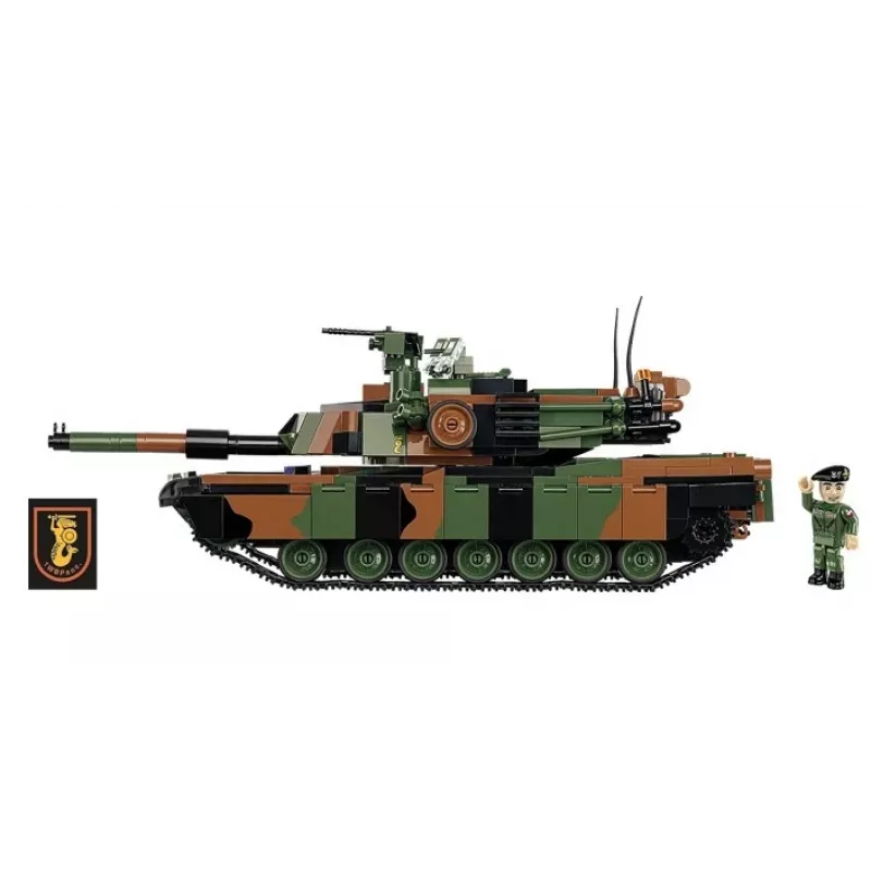 Construction set Cobi M1A2 SEPV3 Abrams model with 1,065 bricks