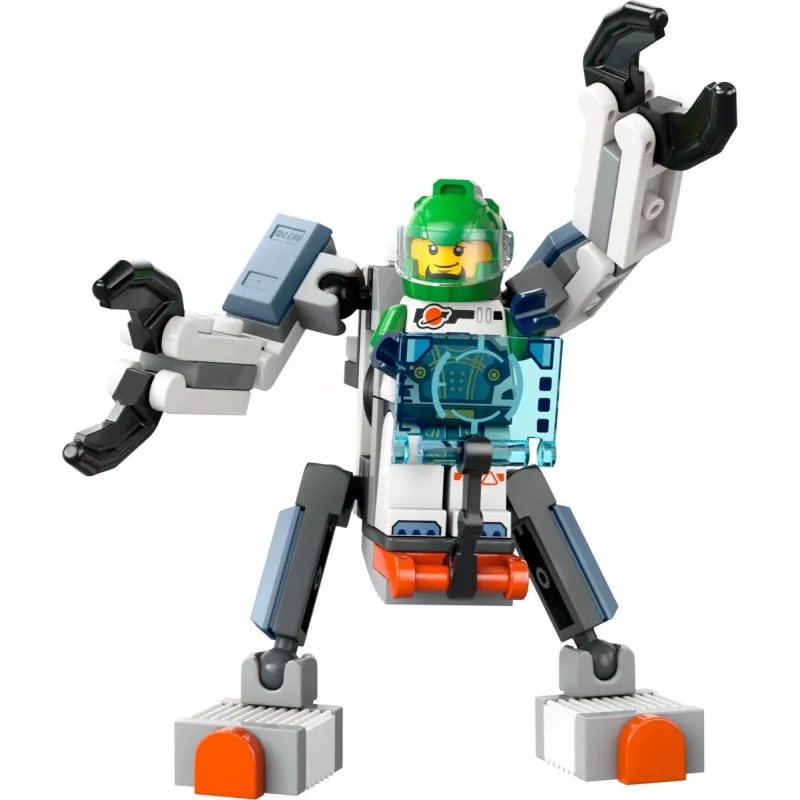 Construction Toy LEGO City Space Explorer Mech 30694 with movable arms and legs