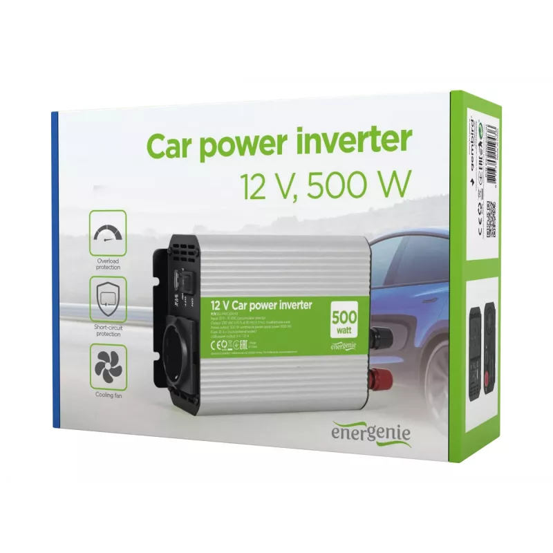 Car power inverter 12V 500W