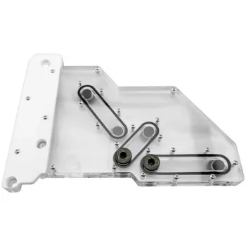 Singularity Computers Spectre 2.0 Elite Kit Side Distro Plate - white