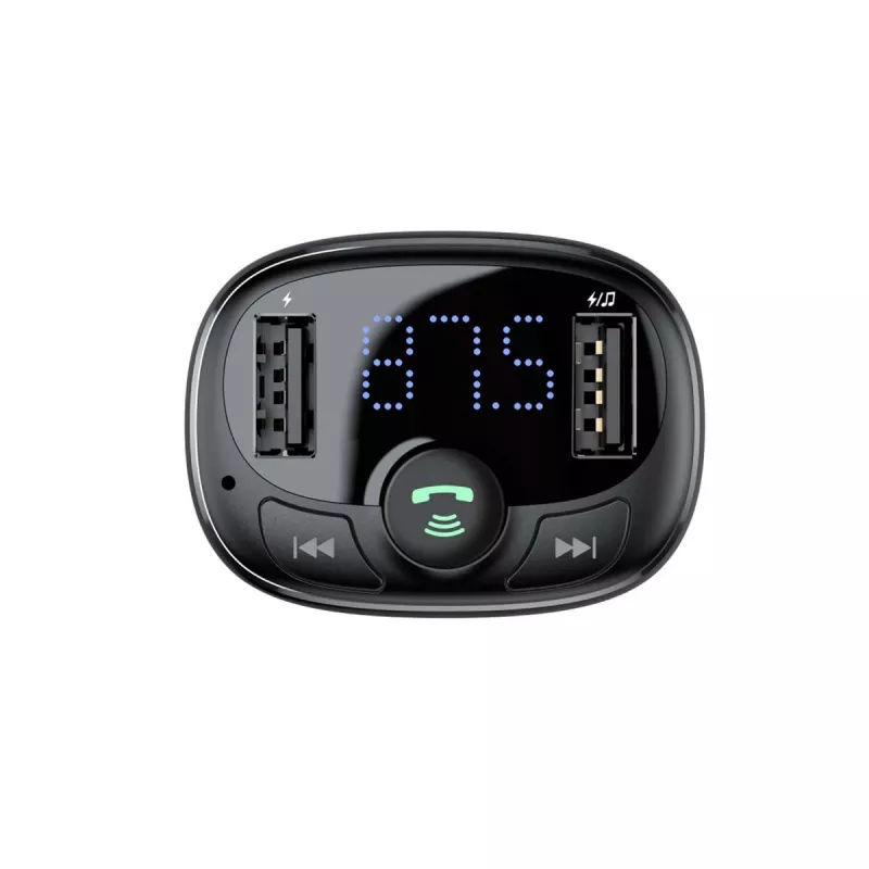 FM Transmitter Baseus SUP0004410 87.5-108 MHz Bluetooth USB Black