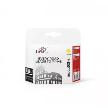 Ink. Cartridge TB Kompat. S Canon CLI-521Y 100% New