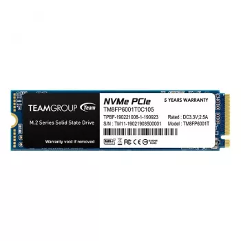 SSD disk Team Group 1 TB M.2 PCI Express 3.0 NVMe MP33