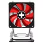 Xilence I402 Processor Cooler 9.2 cm Black, Red, Silver