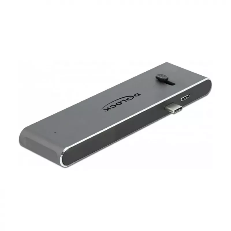 Docking Station DeLOCK Dual USB Type-C with HDMI USB 3.2 SD PD 3.0