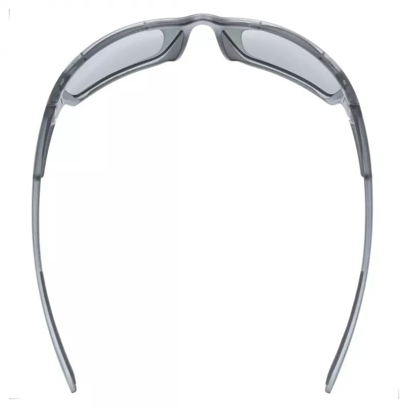 Polarized sunglasses Uvex Sportstyle 233 P - smoke mat/mir.blue