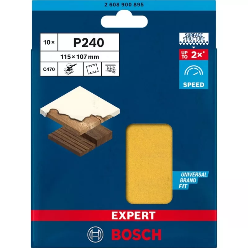 Bosch 2 608 900 895 rotary tool grinding/sanding supply Wood Sanding sheet