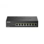 Unmanaged Switch D-Link DMS-108P/E 8-Port 2.5G PoE++ 40 Gbit/s
