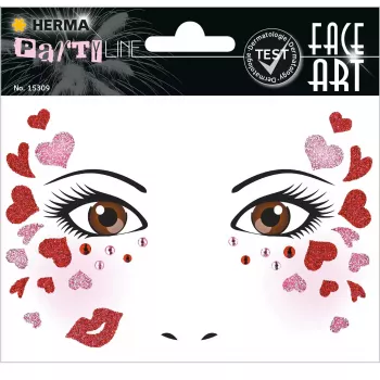 Decorative sticker HERMA 15309 Pink Red 1 pc