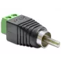 RCA Gender Changer DeLOCK 65417 Black Green Silver