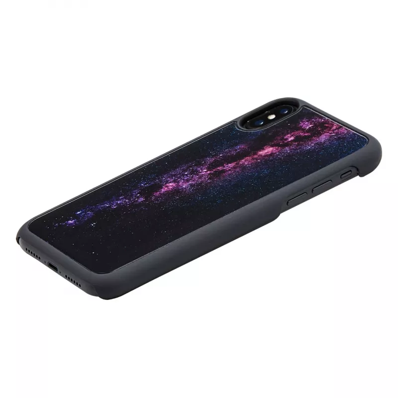 Smartphone case iKins for iPhone XS / iPhone XS Max — milky way black