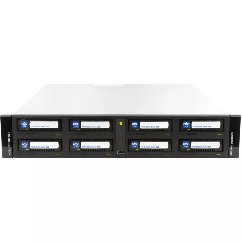 Tandberg RDX QuikStation 8 RM 8-bay 2x 10Gb Ethernet 2U NEW