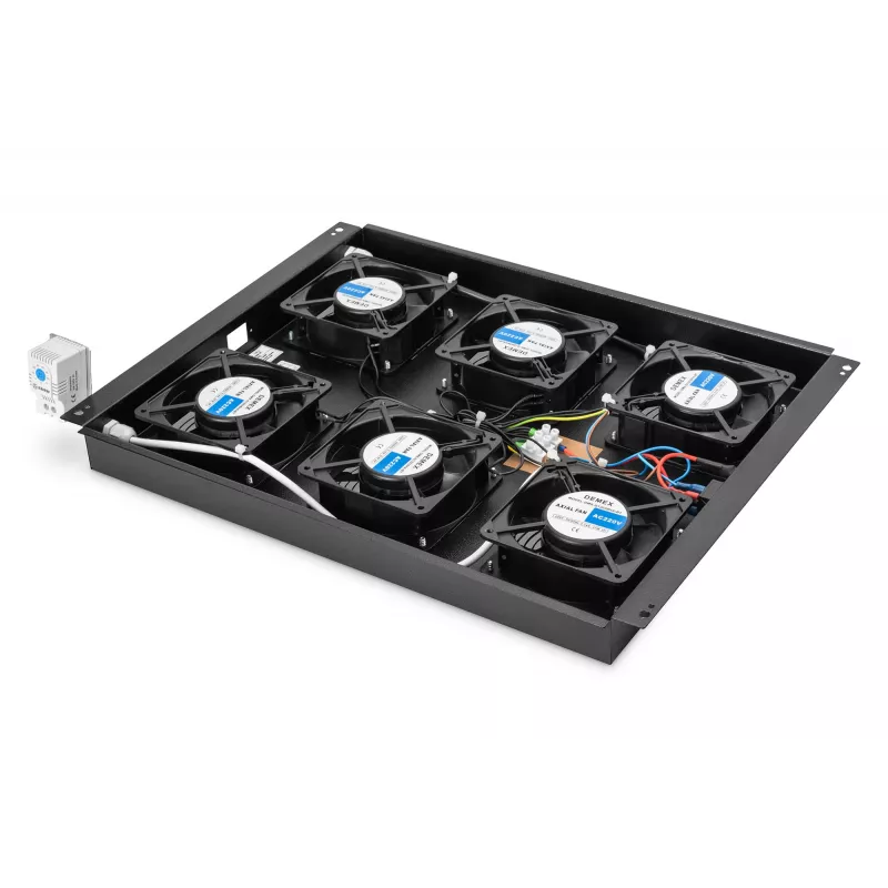 Digitus DN-19 FAN-6-SRV-B Product Black