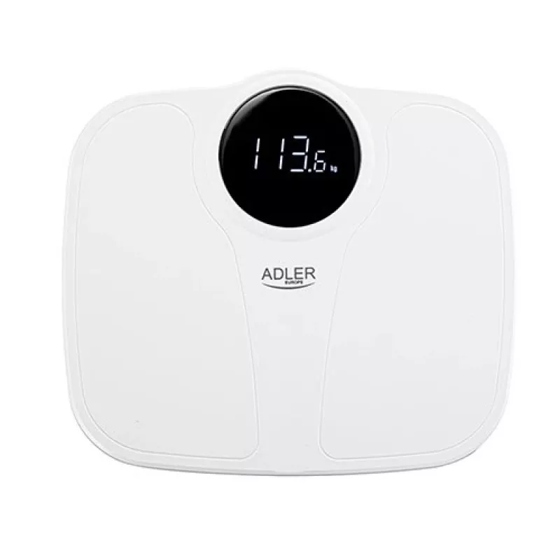 Electronic bathroom scale Adler AD 8172w LED