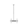 Sunne PL-C62 - Mounting Kit (Ceiling Mount) - for Flat Screen - Steel - Silver - Screen Size: 94-160 cm (37-63)