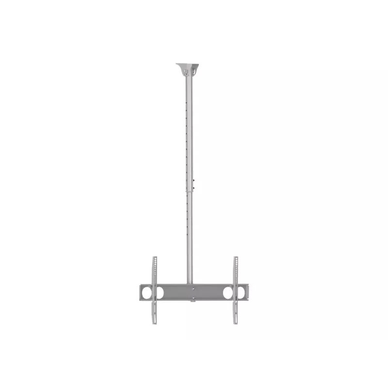 Sunne PL-C62 - Mounting Kit (Ceiling Mount) - for Flat Screen - Steel - Silver - Screen Size: 94-160 cm (37-63)