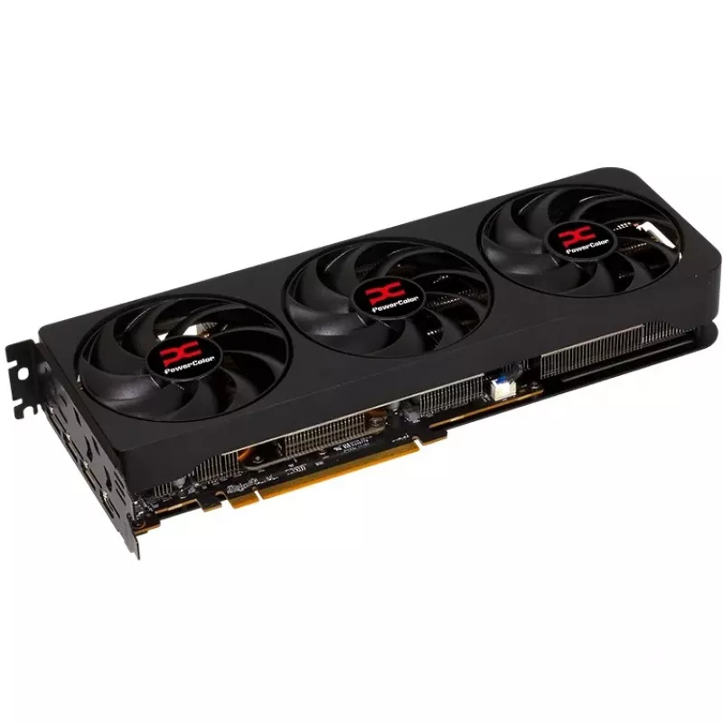 Graphics Card PowerColor Radeon RX 9070 16 GB GDDR6 PCIe 5.0, 2520 MHz boost, 3x DisplayPort 2.1a + HDMI 2.1b, 2x 8-pin