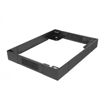 Rack plinth LANBERG CK01-66-B, 19 inch (48.3 cm) mounting, 600 mm width, black