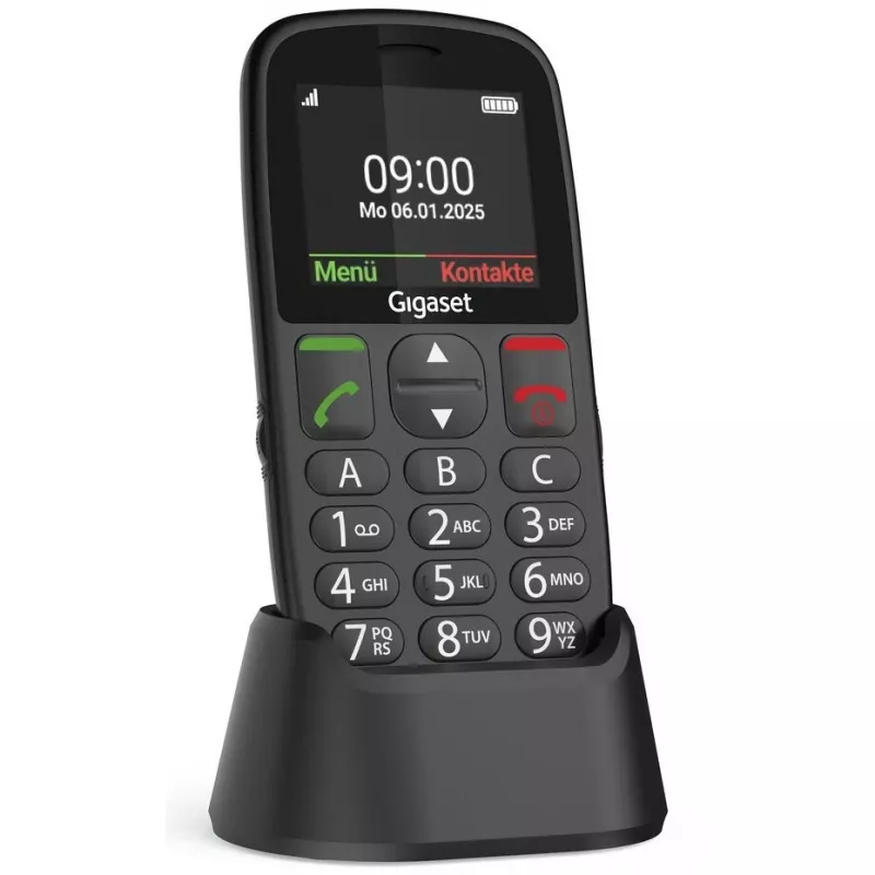 Siemens GL395 Black mobile phone 5,6 cm / 2.20 - 0.30 Mpx Camera (S30853-H1230-R101)