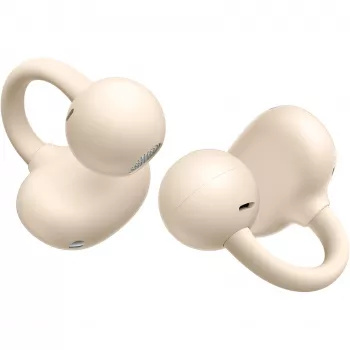 In-ear headset HUAWEI FreeClip — TWS Bluetooth, intraaural, weight 5.6 g, beige