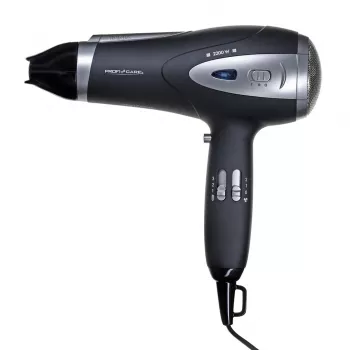 Hair dryer Profi-Care PC-HTD 3113 — 2200 W, ionic, 3 heat levels, 2 speeds, black