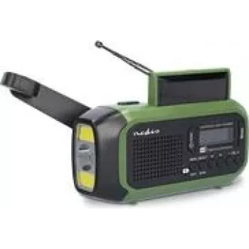 Nedis RDDBCR2000GN Notfallradio DAB+, UKW, FM Notfallradio, DAB+, UKW Green, Black (RDDBCR2000GN)