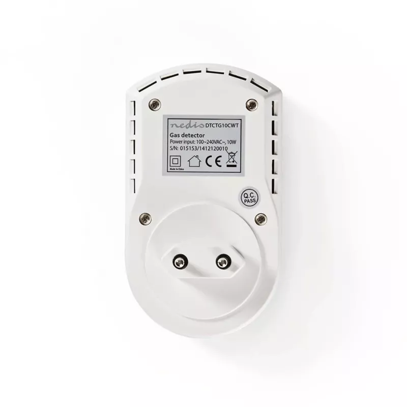 Nedis DTCTG10CWT gas detector LPG, Natural gas