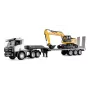 Amewi 2-in-1 Low Loader and Excavator Set G836E/G041E 1:24 RTR scale