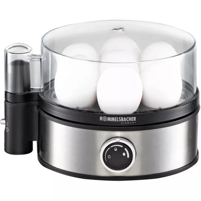 ROMMELSBACHER ER 400 - egg cooker - 400 W - Stainless Steel/Black