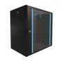 Wall mounted rack Extralink Extralink Rackmount cabinet 12U 600x450 Black